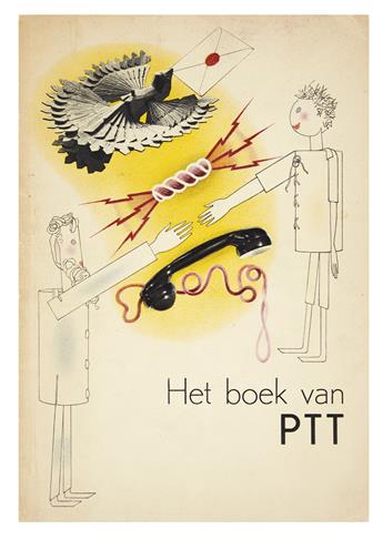 ZWART, PIET / DE STIJL. Het Boek van PTT.